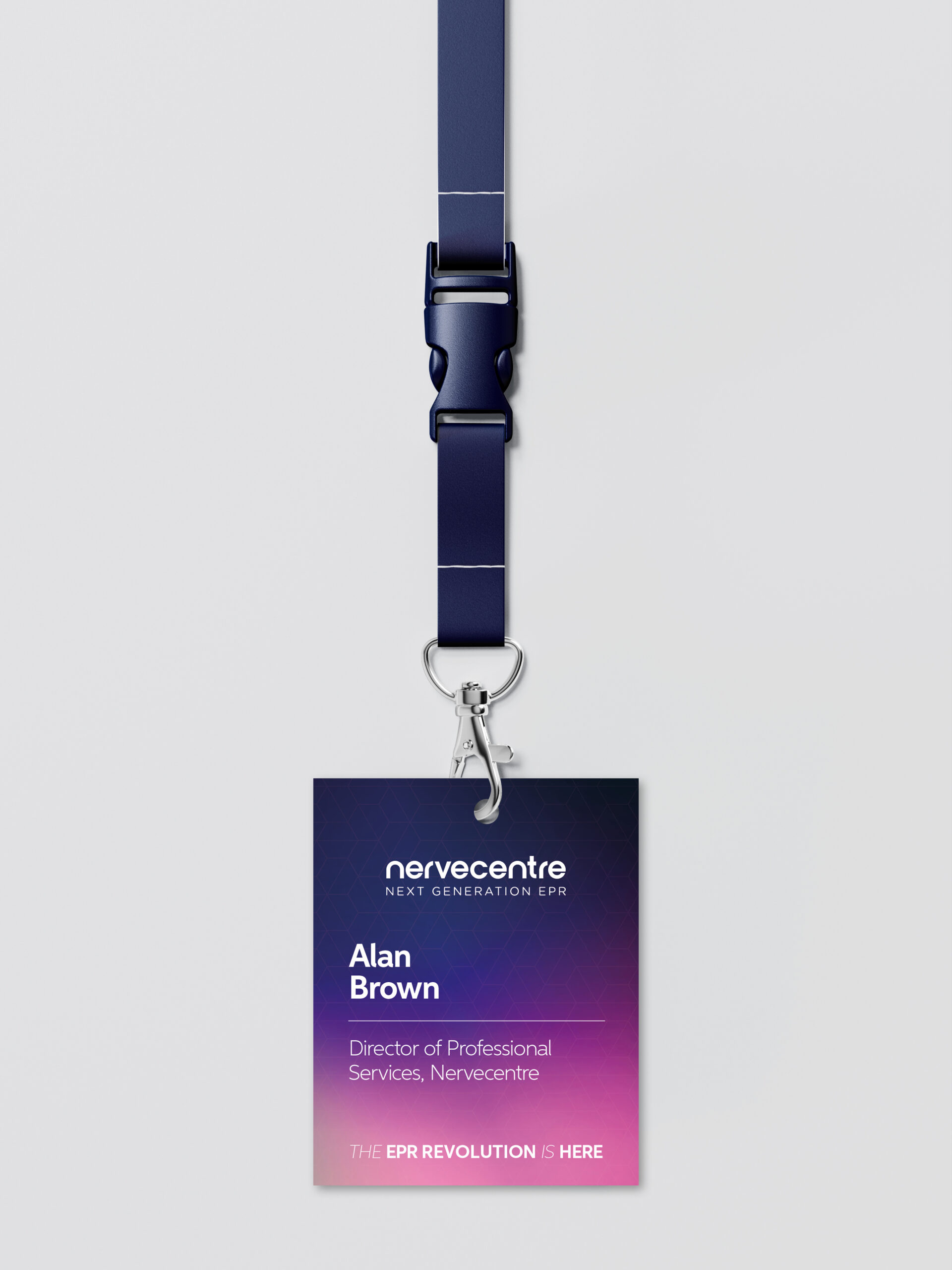 staff name card mockup